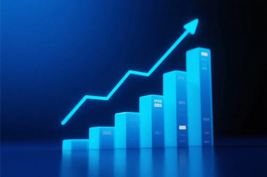 显示赔率变化和数据分析的抽象图表